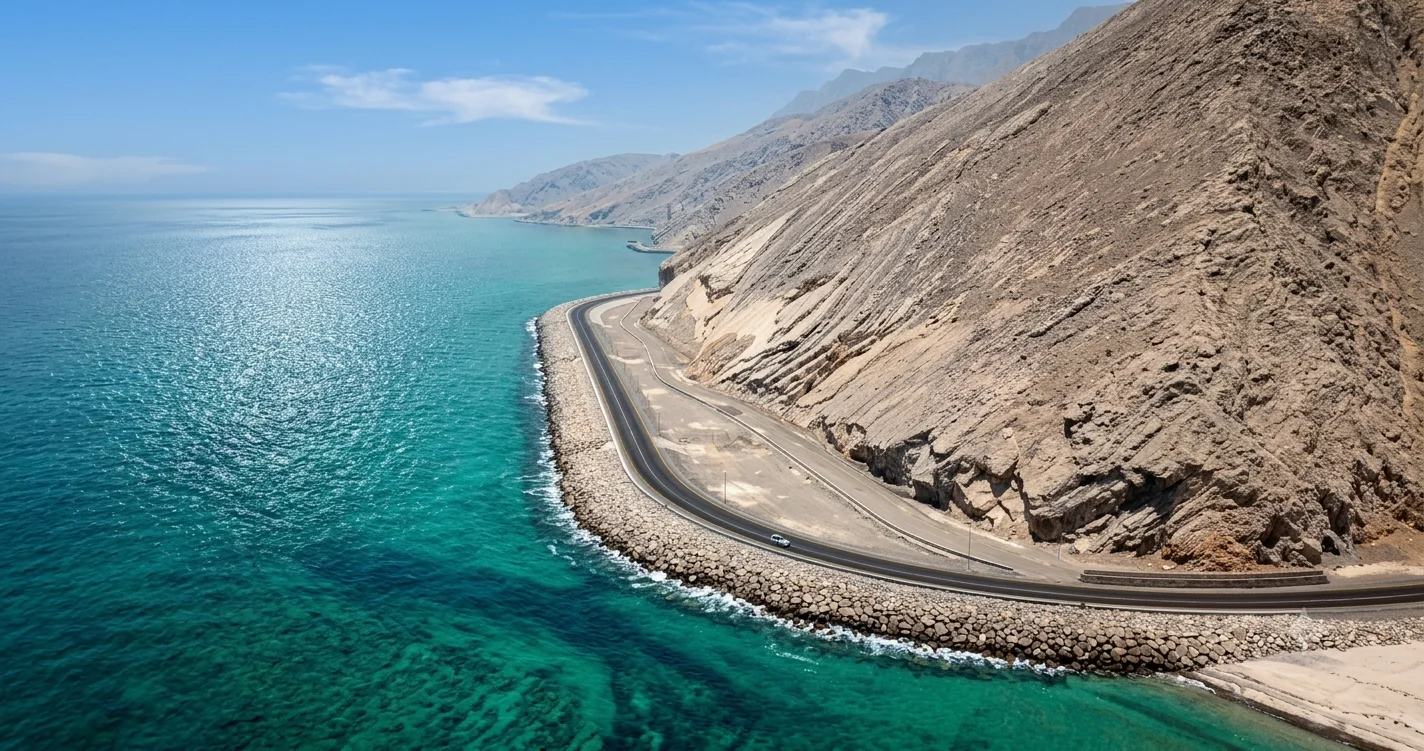 Khasab Coastal Road photograph