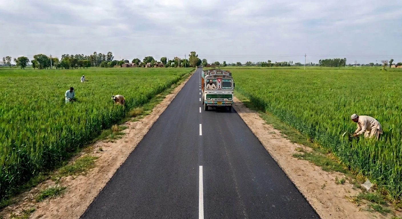 ADB-Funded Farm-to-Market Roads Punjab photograph