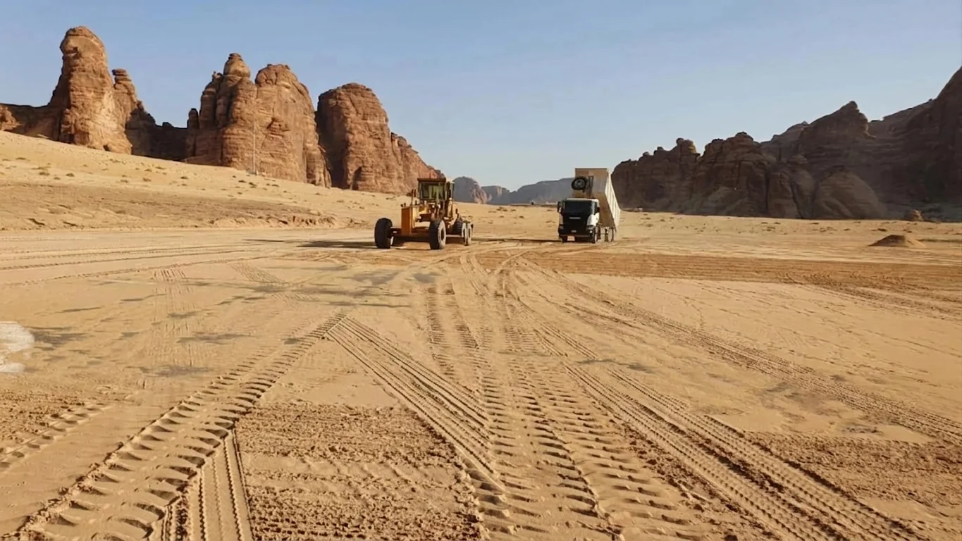 Highway Construction Supervision Kingdom of Saudi Arabia photograph